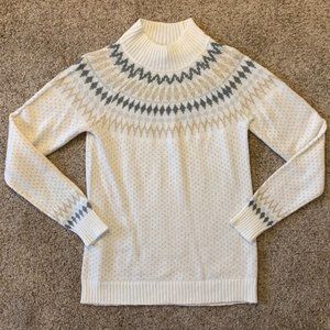 Eddie Bauer Meridian Fair Isle Sweater
